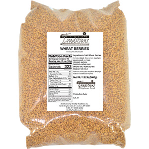 Organic Italian Soft Wheat Berries – 5 kg. (11.02 lbs.)